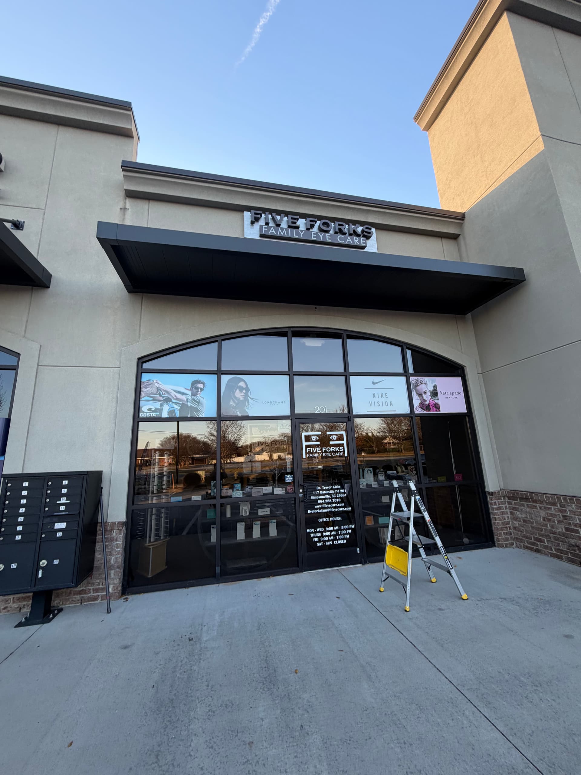 Spotless Shine for Five Forks Family Eye Care in Greenville image